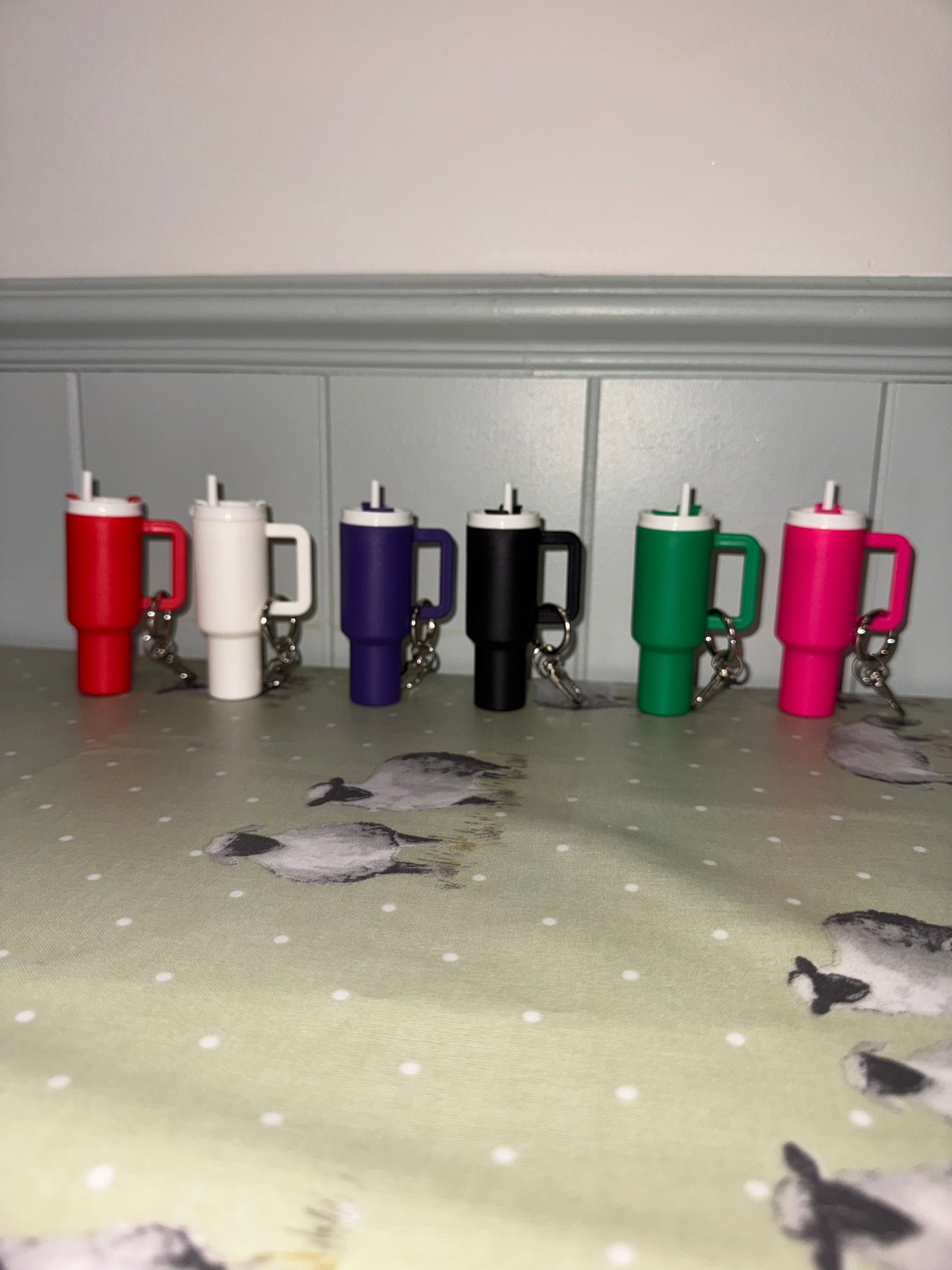 Custom Mini Tumbler Keyring