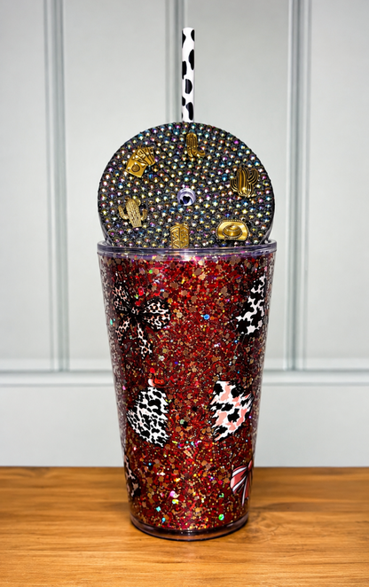 16oz Tapered Snowglobe Cup