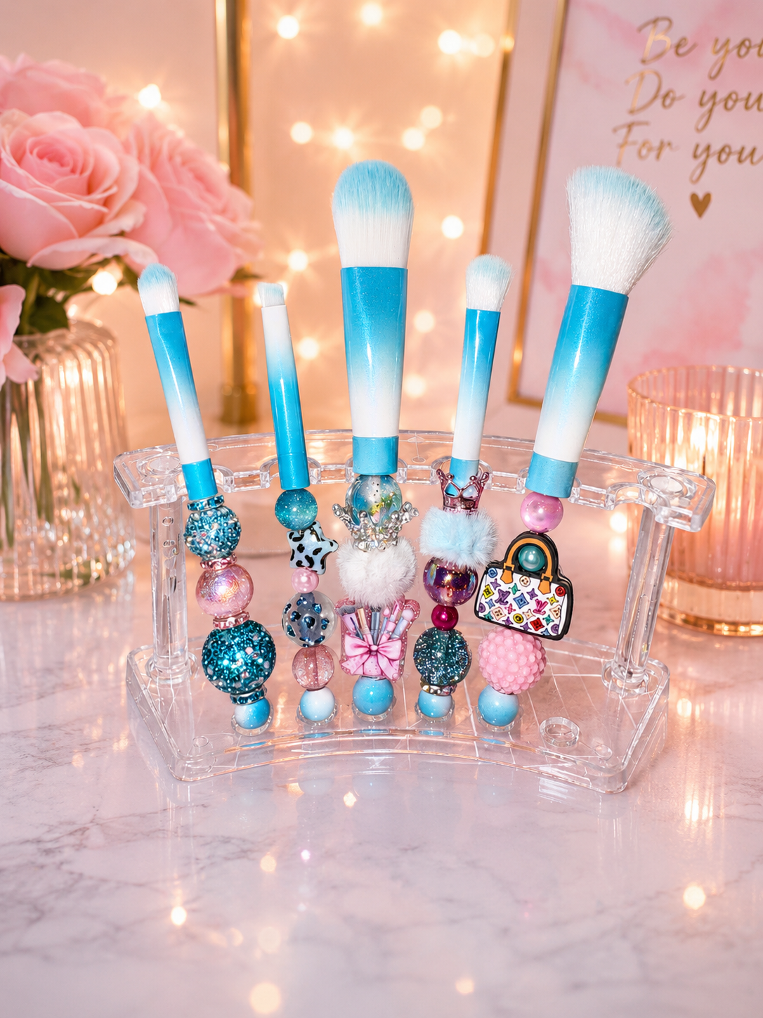 Beadable Make-Up Brushes