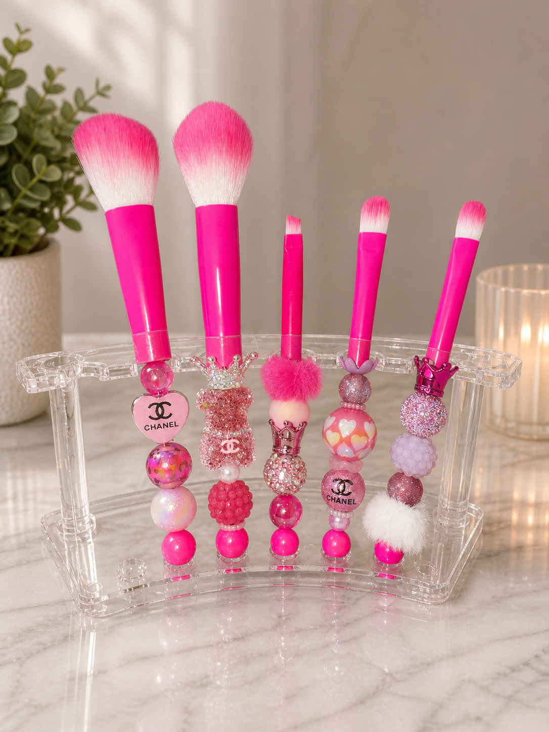 Beadable Make-Up Brushes