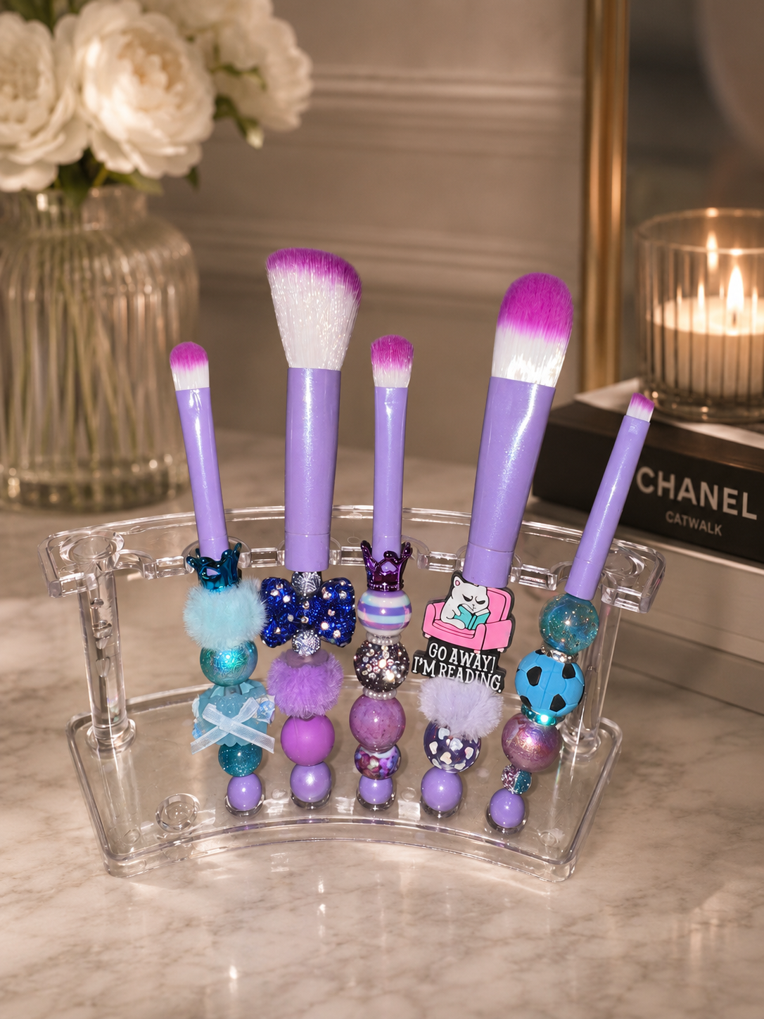 Beadable Make-Up Brushes