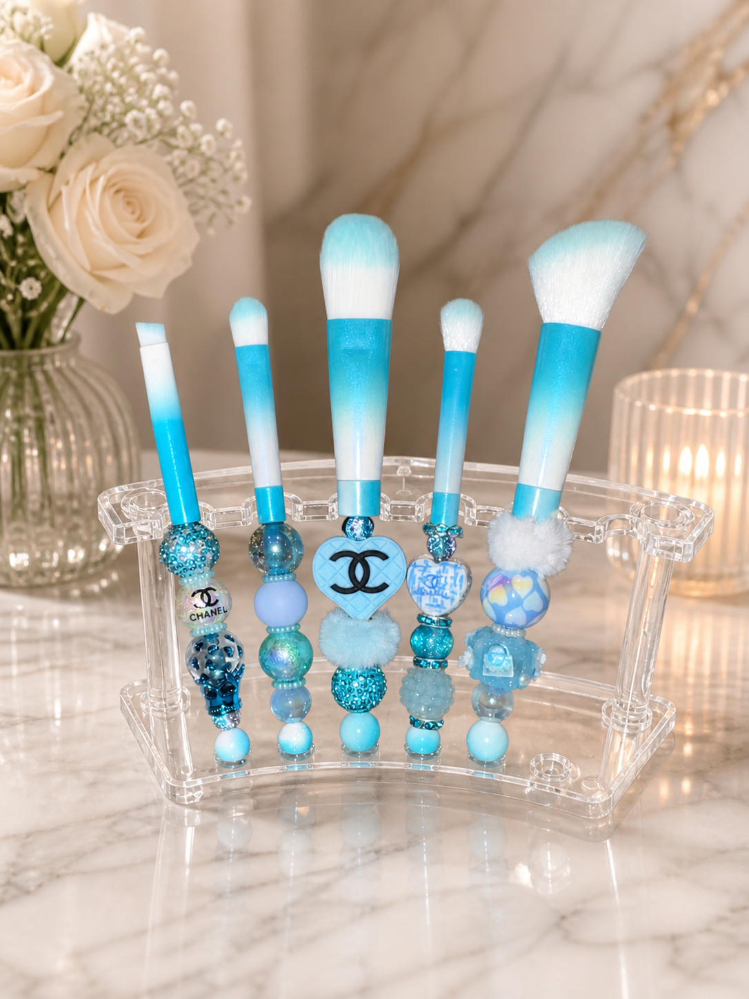 Beadable Make-Up Brushes