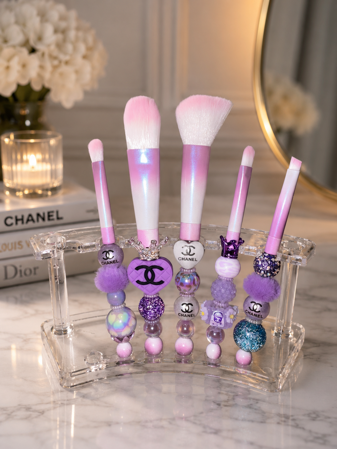 Beadable Make-Up Brushes
