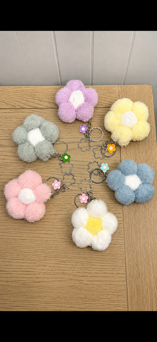 Flower Bag Charm / Keyring