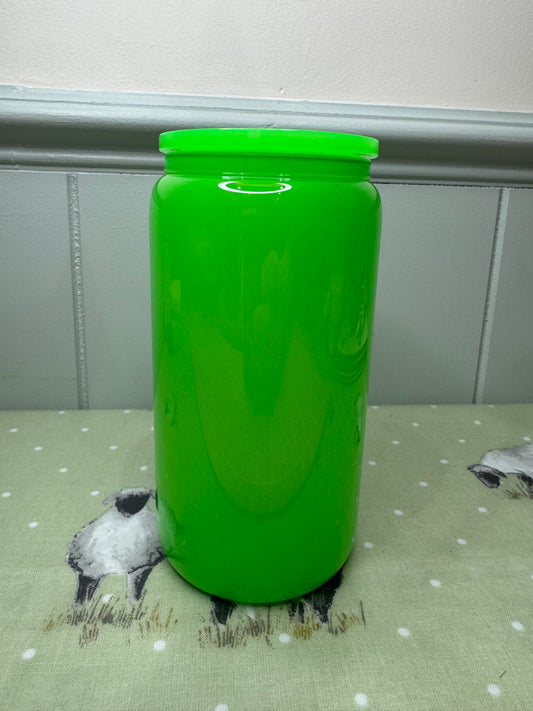 16oz Neon Glass Libbey Can