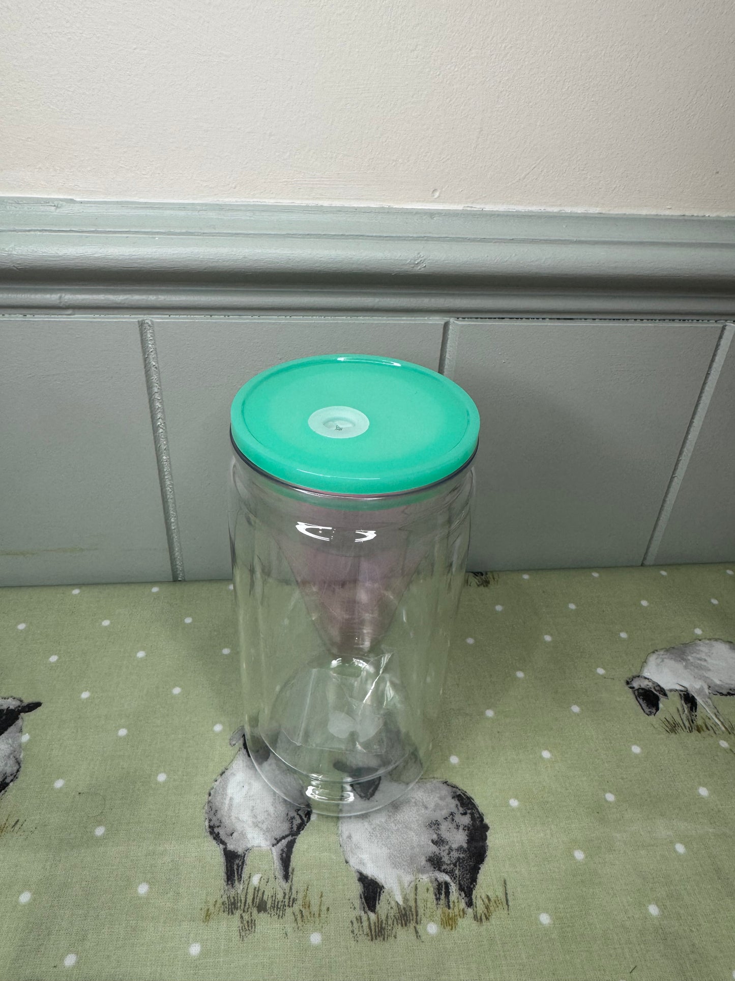 16oz Acrylic Snowglobe Tumbler