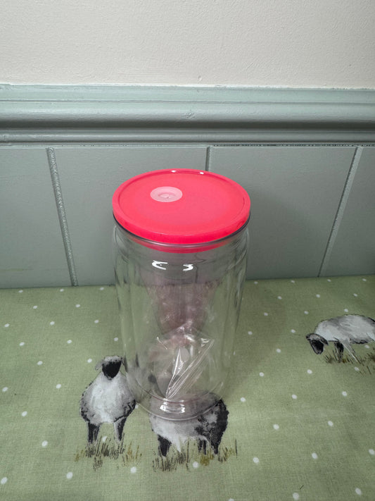 16oz Acrylic Snowglobe Tumbler