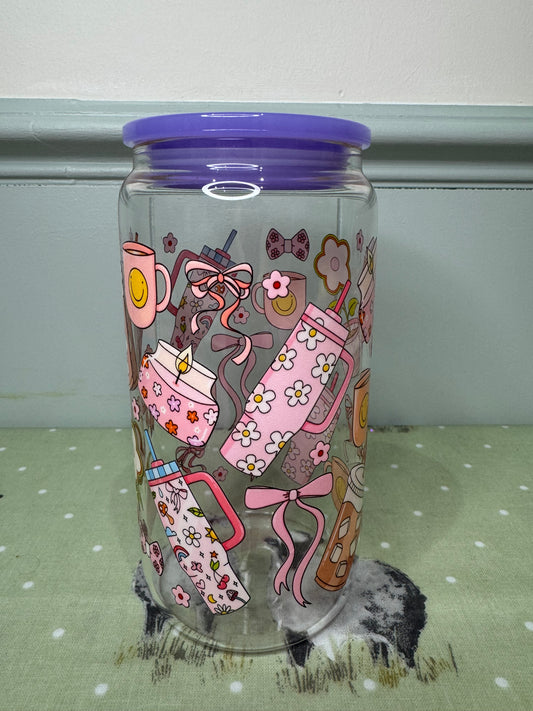 16oz Glass Libbey Can