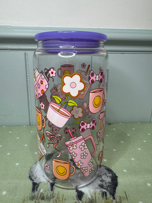 16oz Glass Libbey Can