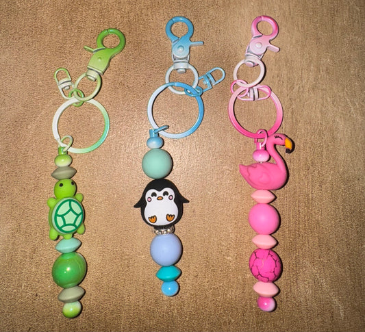 Custom Beaded Keyrings